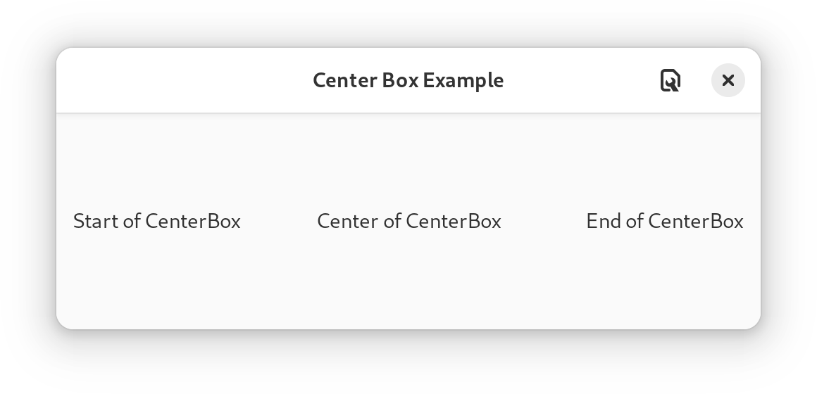 Center Box