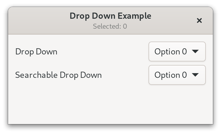 Drop Down