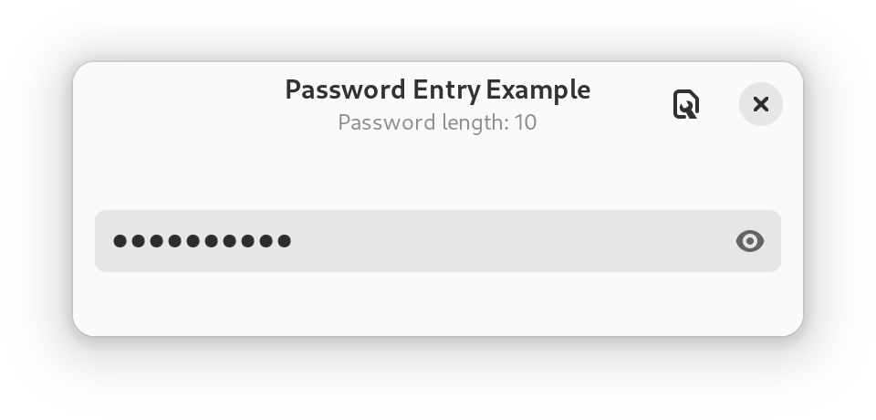 Password Entry